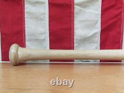 Vintage Louisville Slugger Wood Baseball Bat Game Used Mike Mordecai 34 Signed