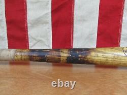 Vintage Louisville Slugger Wood Baseball Bat John Laubhan Game Used/Signed 3