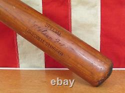 Vintage Louisville Slugger Wood Baseball Bat Nelson Fox Special Model 34 HOF