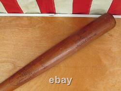 Vintage Louisville Slugger Wood Baseball Bat Nelson Fox Special Model 34 HOF