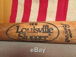 Vintage Louisville Slugger Wood Baseball Game Bat Y30 Derek Lilliquist 34 1/2