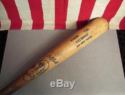 Vintage Louisville Slugger Wood Baseball Game Bat Y30 Derek Lilliquist 34 1/2