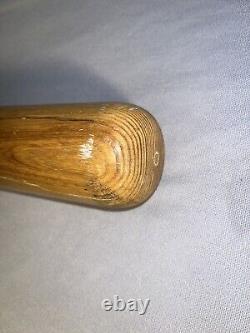 Vintage Louisville Slugger Wooden Flame Tampered Baseball Bat