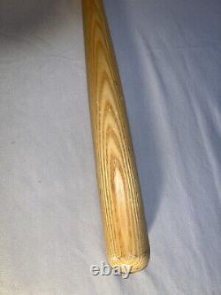 Vintage Louisville Slugger Wooden Flame Tampered Baseball Bat