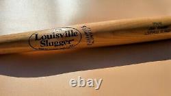 Vintage Louisville Slugger Wooden Flame Tampered Baseball Bat 80-90's Rare NOS