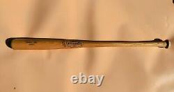 Vintage Louisville Slugger Wooden Flame Tampered Baseball Bat 80-90's Rare NOS