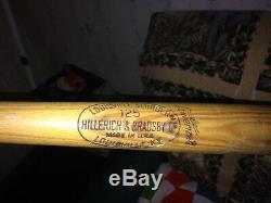 Vintage Louisville slugger game us d Pete Rose MLB baseball signed logo wood bat