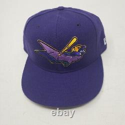 Vintage Lousiville Bats New Era Hat 59fifty Minor League Baseball Mens 7 3/8 USA