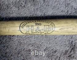 Vintage Luke Easter H&B PRO Willow Point Park Rare Baseball Bat All-star