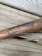 Vintage M. R. Campbell Mlb Regulation Model Tullahoma-tenn Baseball Bat Wood