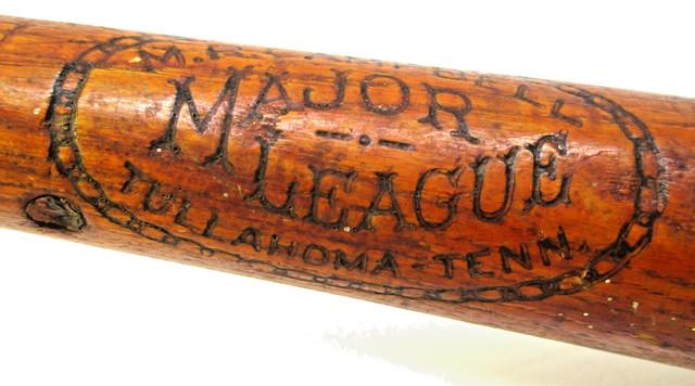 Vintage M. R. Campbell Major League Tullahoma-tenn Baseball Bat Rare