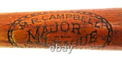 Vintage M. R. Campbell Major League Tullahoma-Tenn Baseball Bat Rare