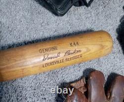 Vintage MVP Rare David Parker 125 H&B Louisville Game Used Oakland Athletics Bat