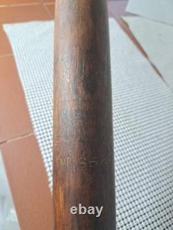 Vintage MacGregor Bat S540 Hickory Wooden Baseball 33 Hard To See Markings