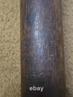 Vintage MacGregor Bat S540 Hickory Wooden Baseball 33 Hard To See Markings