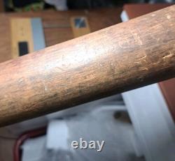 Vintage MacGregor Bat S540 Hickory Wooden Baseball 33 Hard To See Markings