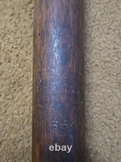 Vintage MacGregor Bat S540 Hickory Wooden Baseball 33 Hard To See Markings