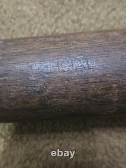 Vintage MacGregor Bat S540 Hickory Wooden Baseball 33 Hard To See Markings