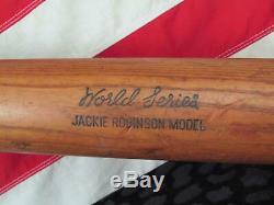 Vintage MacGregor Wood Baseball Bat HOF Jackie Robinson World Series Model 34