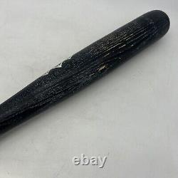 Vintage Maurader 33 Black 3 Diamond Wooden Old School Baseball Bat Solid Wood