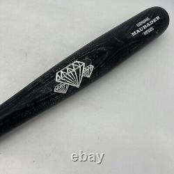 Vintage Maurader 33 Black 3 Diamond Wooden Old School Baseball Bat Solid Wood