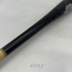 Vintage Maurader 33 Black 3 Diamond Wooden Old School Baseball Bat Solid Wood