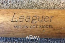 Vintage Melvin Ott Western Auto Wizard Baseball Bat 1930s 40s Rare