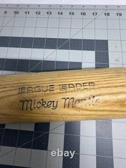 Vintage Mickey Mantle #9 H&B LeagueLeader Baseball Bat Hillerich Bradsby 33