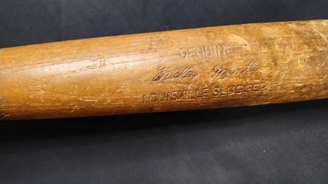 Vintage Mickey Mantle H&b 125 Louisville Slugger Baseball Bat New York Yankees