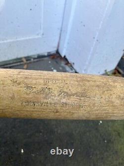 Vintage Mickey Mantle HILLERICH & BRADSBY 125 Louisville Baseball Bat MM2 Rare