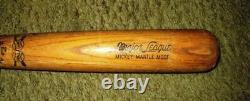 Vintage Mickey Mantle Hillerich & Bradsby Double Header 4000ft Major League