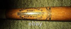 Vintage Mickey Mantle Hillerich & Bradsby Double Header 4000ft Major League