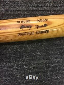 Vintage Mickey Mantle Louisville Slugger 125 Baseball Bat Deadstock Rare K55