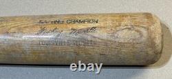 Vintage Mickey Mantle Louisville Slugger 180 Batting Champion 34 Baseball Bat