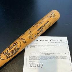 Vintage Milwaukee Brewers Legends Multi Signed Baseball Bat JSA COA