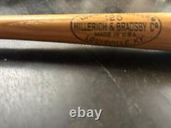 Vintage Minature Louisville Slugger Mini Bat With Mickey Mantle Signature