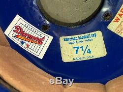 Vintage Montreal Expos Game Used MLB Baseball Batting Helmet 7 1/2