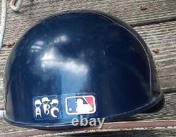 Vintage New York Yankees American Baseball ABC Batting Helmet 7 Flapless Used