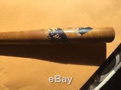 Vintage New York Yankees BABE RUTH UNDERWEAR BASEBALL MINI-BAT with Store Label