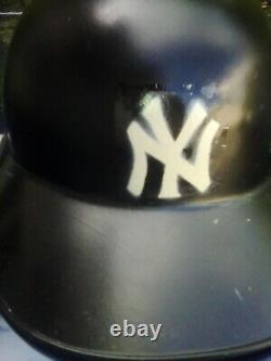 Vintage New York Yankees Game Worn Clete Boyer Baseball Batting Helmet 1966