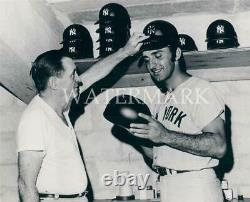 Vintage New York Yankees Game Worn Clete Boyer Baseball Batting Helmet 1966