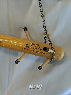 Vintage New York Yankees R. Jackson Baseball Bat Hat Rack