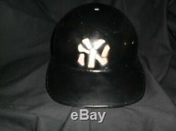 Vintage New York Yankees Tom Tresh Game Worn Baseball Batting Helmet Abc 1960