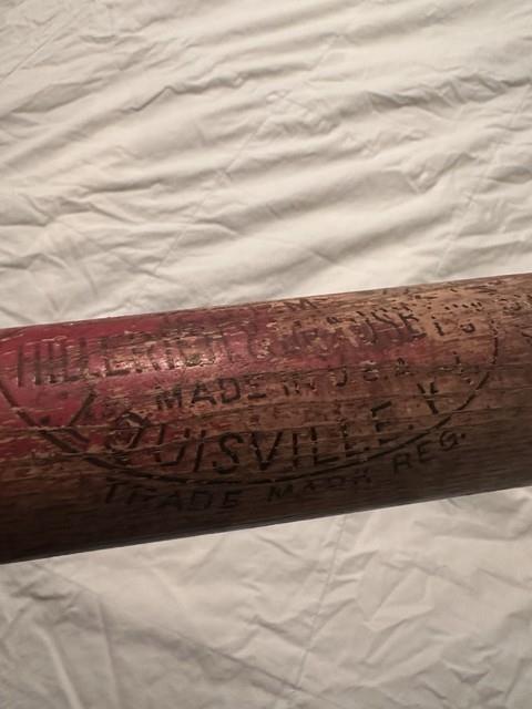 Vintage Old Louisville Slugger 34 Made In Usa Baseball Bat