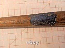 Vintage Old Rare Original Wooden Baseball Bat JC Higgins Logo Trademark