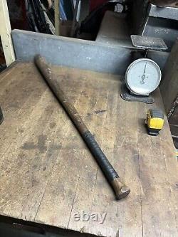 Vintage Old Rare Original Wooden Baseball DH NE Mains Bat Harrison Maine OuthsXX