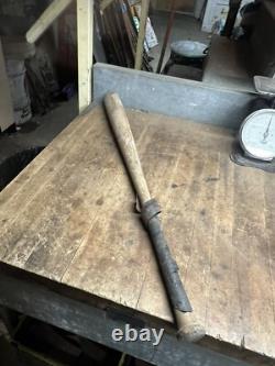 Vintage Old Rare Wooden Baseball Bat McLaughlin Millard Dodgeville New York NY Vintage Old Rare Wooden Baseball Bat McLaughlin Millard Dodgeville New York NY