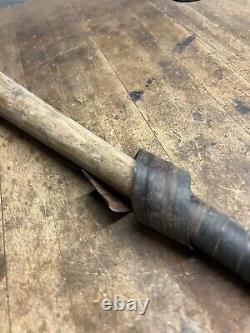 Vintage Old Rare Wooden Baseball Bat McLaughlin Millard Dodgeville New York NY