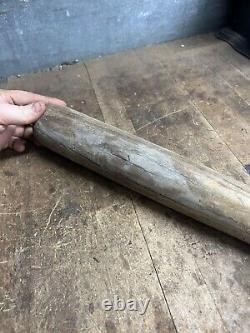 Vintage Old Rare Wooden Baseball Bat McLaughlin Millard Dodgeville New York NY