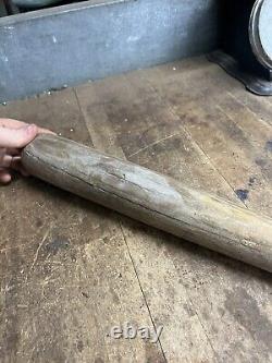 Vintage Old Rare Wooden Baseball Bat McLaughlin Millard Dodgeville New York NY